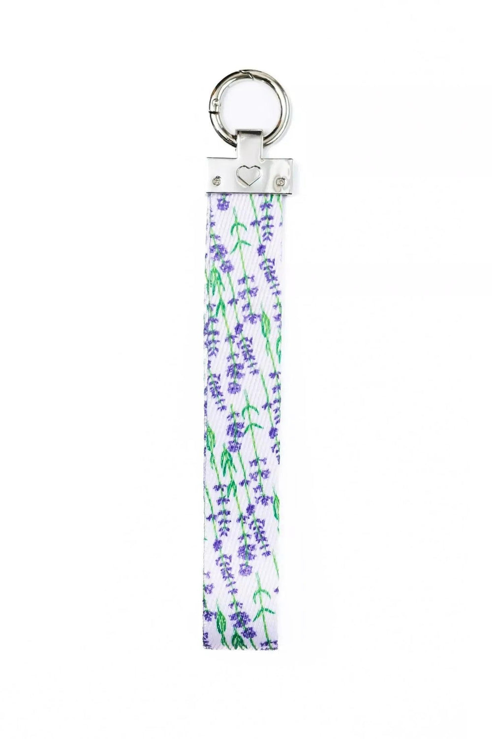 Lavender Blooms Wristlet Keychain keychain