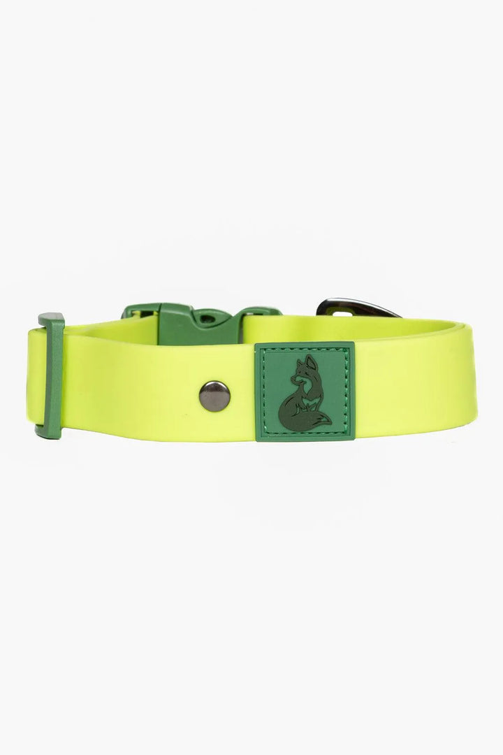 Mossy Pine Waterproof Dog Collar - Aria the Fox