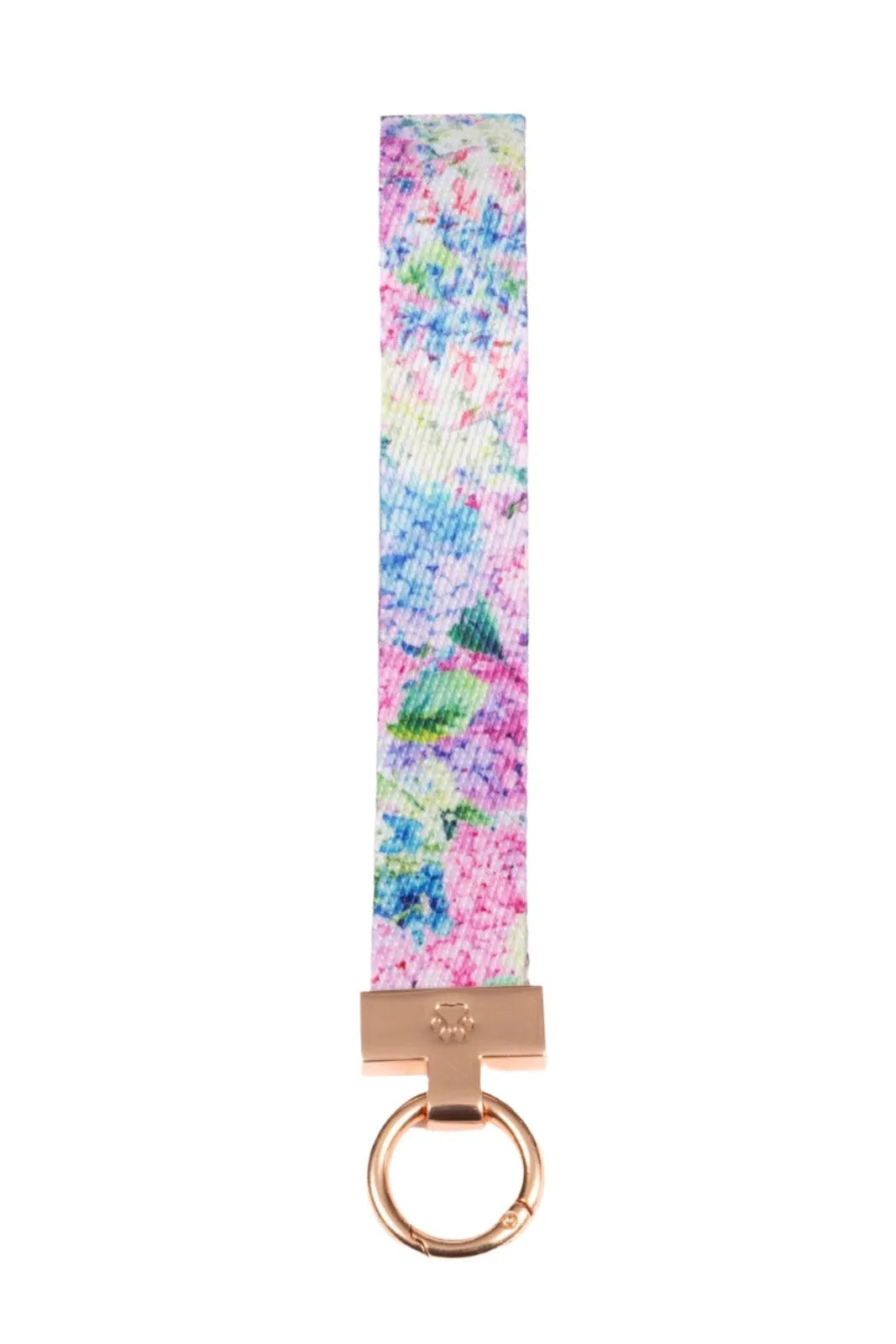 Hydrangea Haven Wristlet Keychain - Aria the Fox