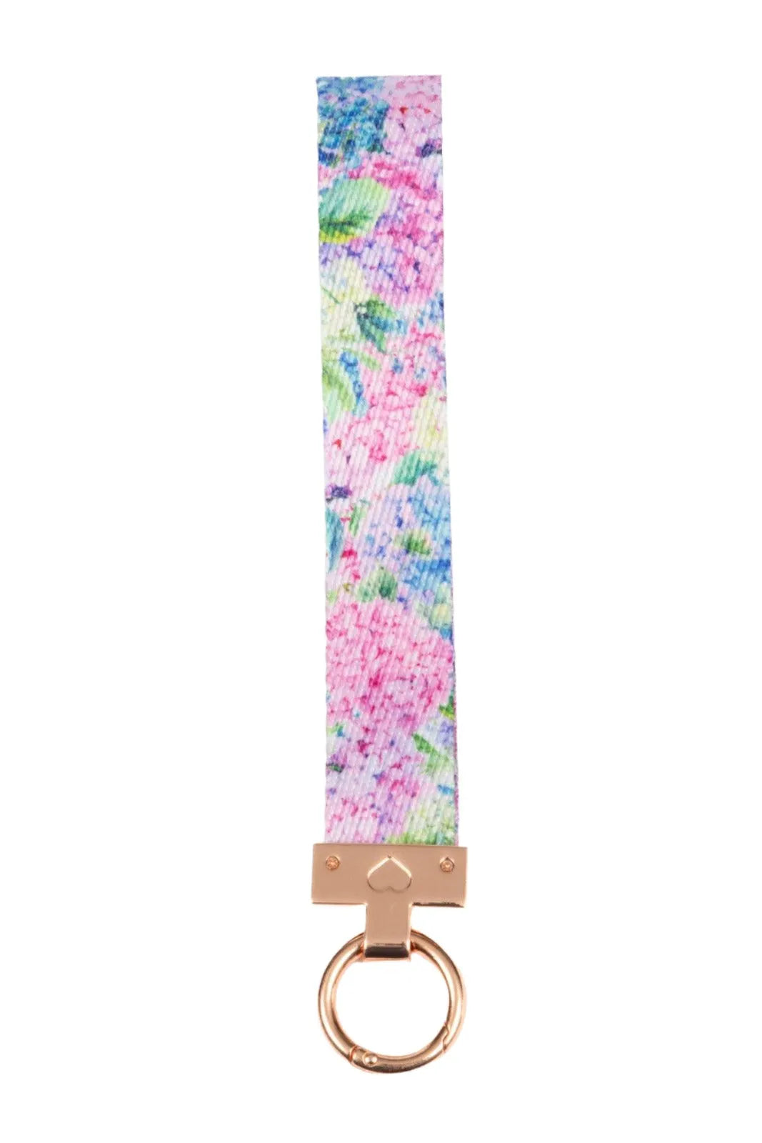 Hydrangea Haven Wristlet Keychain - Aria the Fox