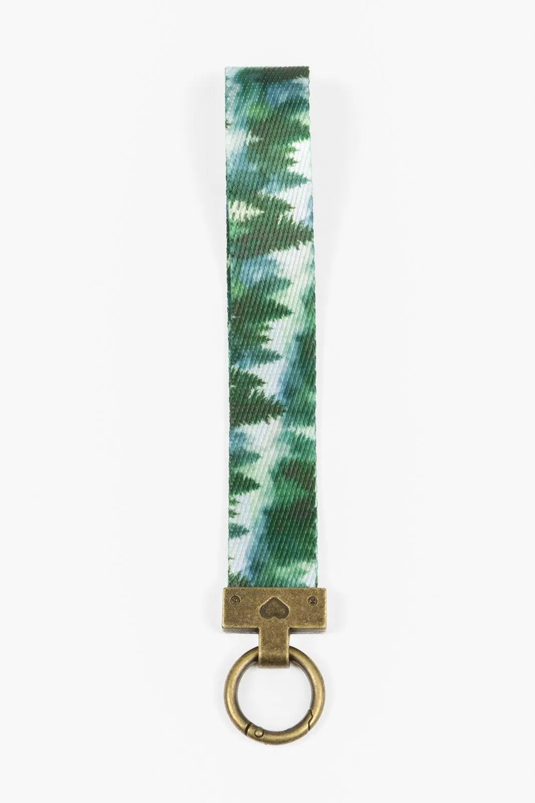 Evergreen Explorer Wristlet Keychain - Aria the Fox