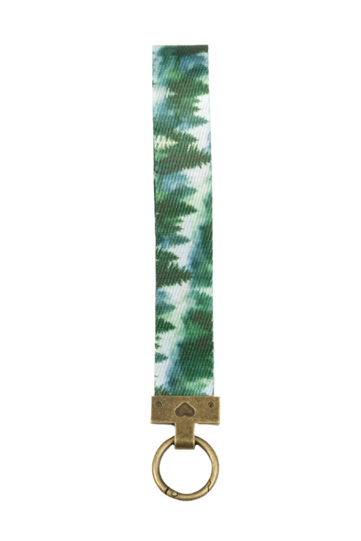 Evergreen Explorer Wristlet Keychain - Aria the Fox