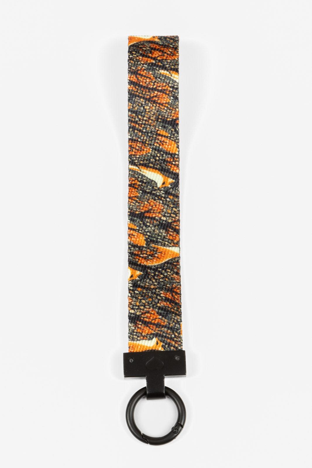 Foxes in Fall Wristlet Keychain - Aria the Fox