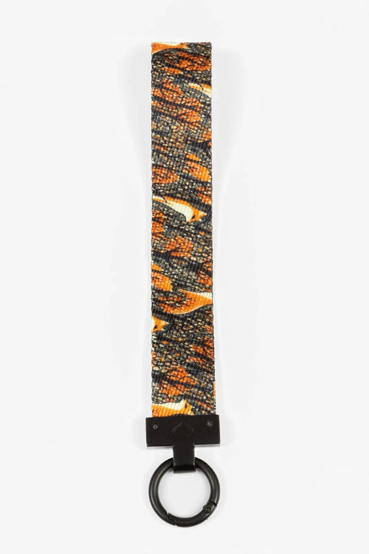 Foxes in Fall Wristlet Keychain - Aria the Fox