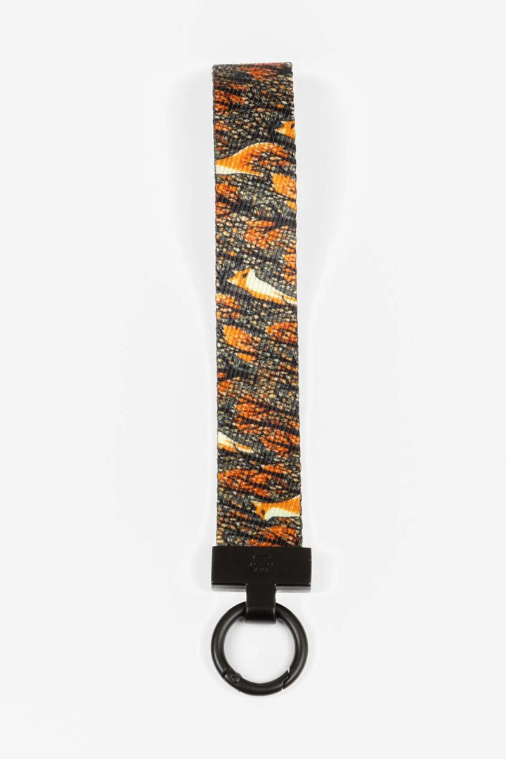 Foxes in Fall Wristlet Keychain - Aria the Fox