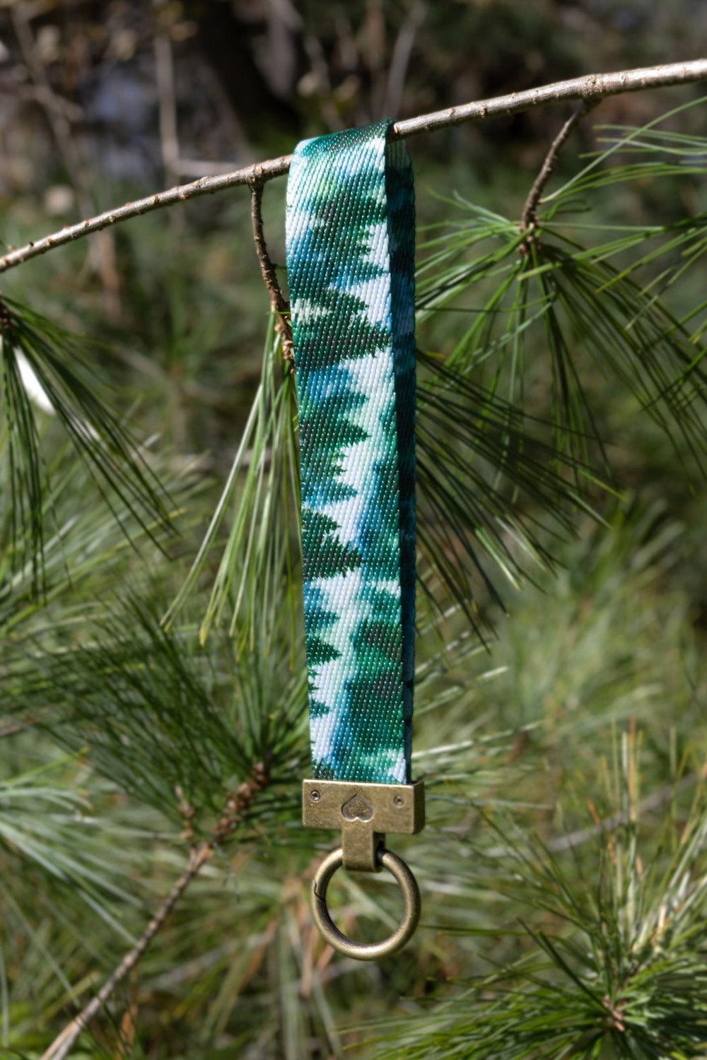Evergreen Explorer Wristlet Keychain - Aria the Fox