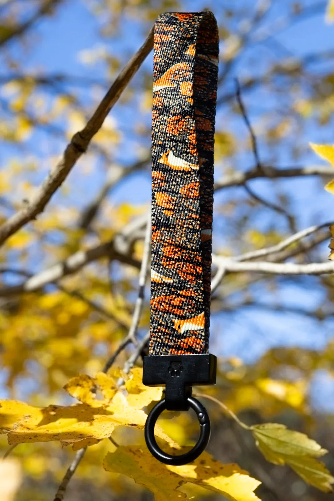 Foxes in Fall Dog Bandana & Matching Keychain