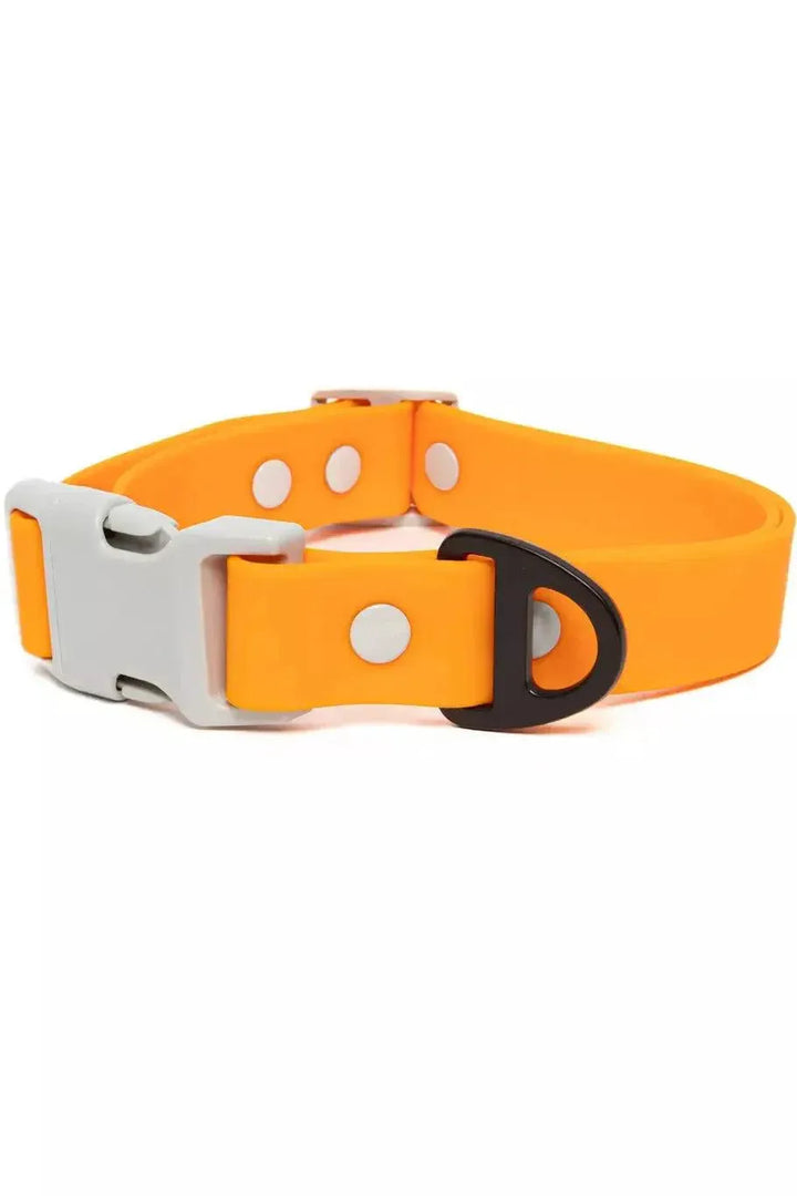 Crimson Glow Waterproof Dog Collar Collar