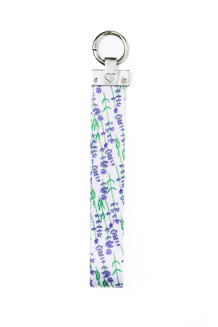 Lavender Blooms Dog Bandana & Matching Keychain