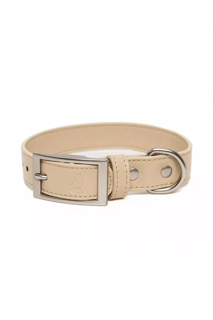 Champagne Fizz Vegan Leather Dog Collar Collar