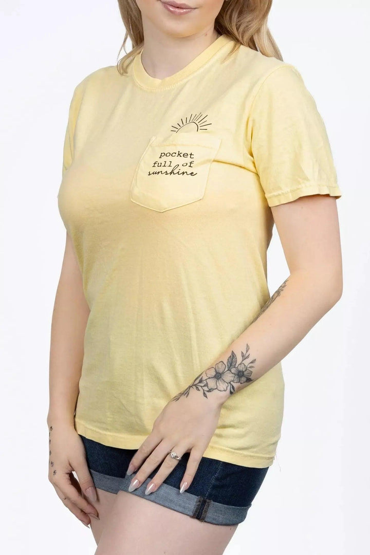 Pocket Full of Sunshine Graphic Tee T-Shirt