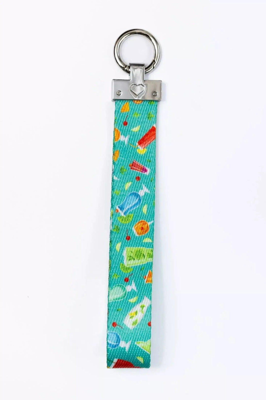 Seaside Sips Wristlet Keychain keychain