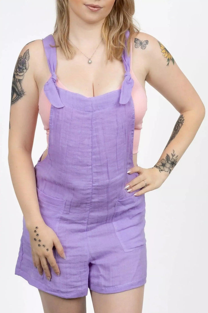 Ube Sorbet Romper Romper